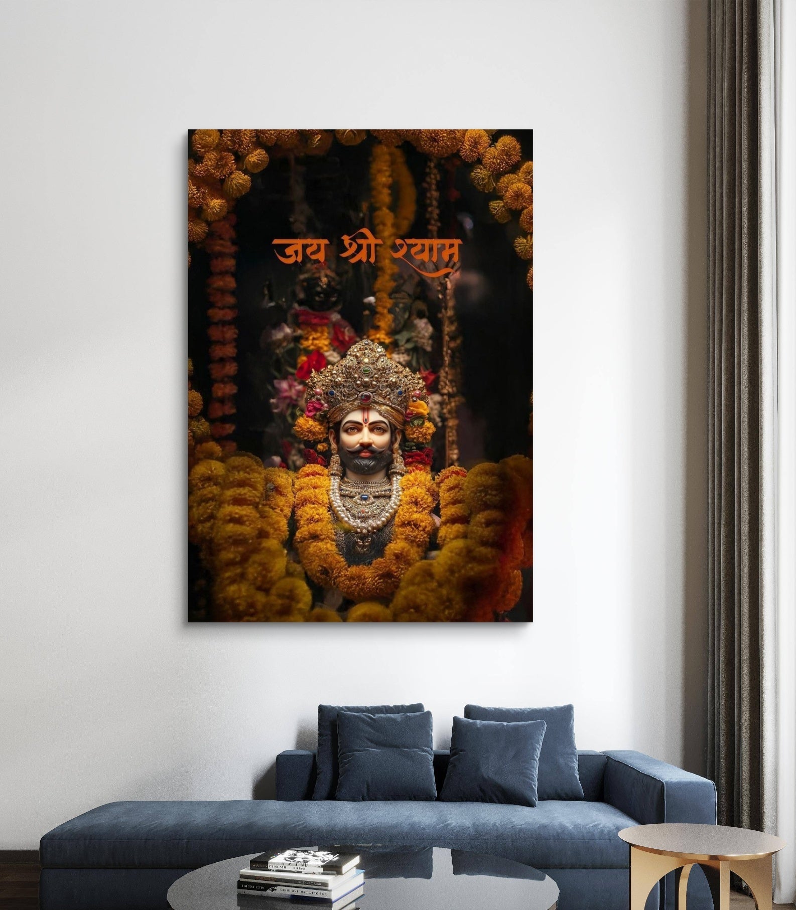 Lord Khatu Shyam Maharaj Canvas Wall Art