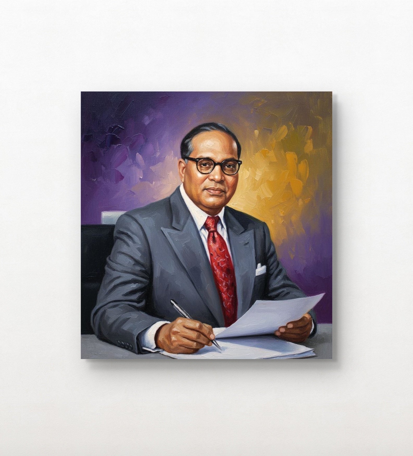 Dr. Babasaheb Ambedkar Canvas Wall Art
