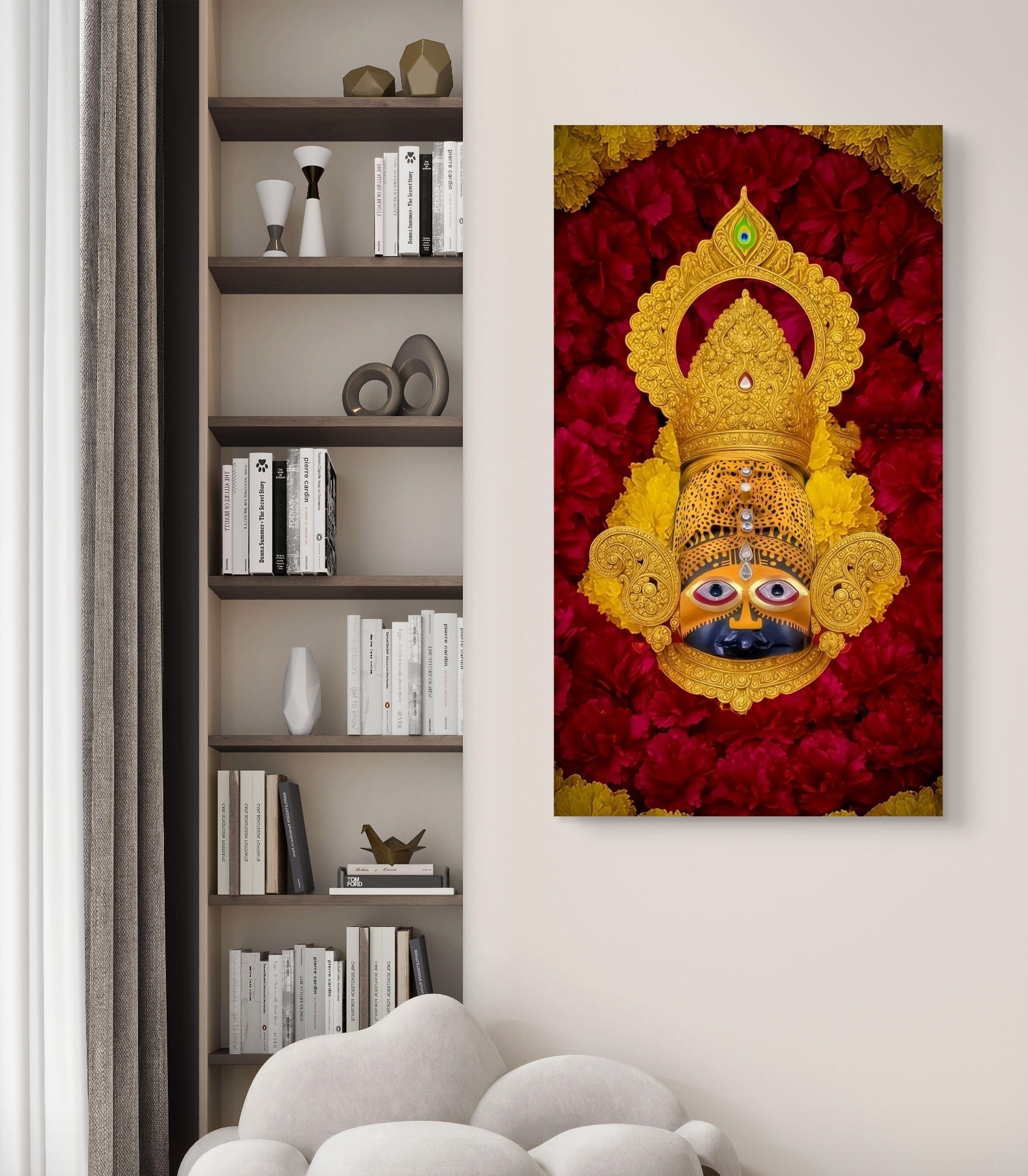 Lord Khatu Shyam Maharaj Canvas Wall Art