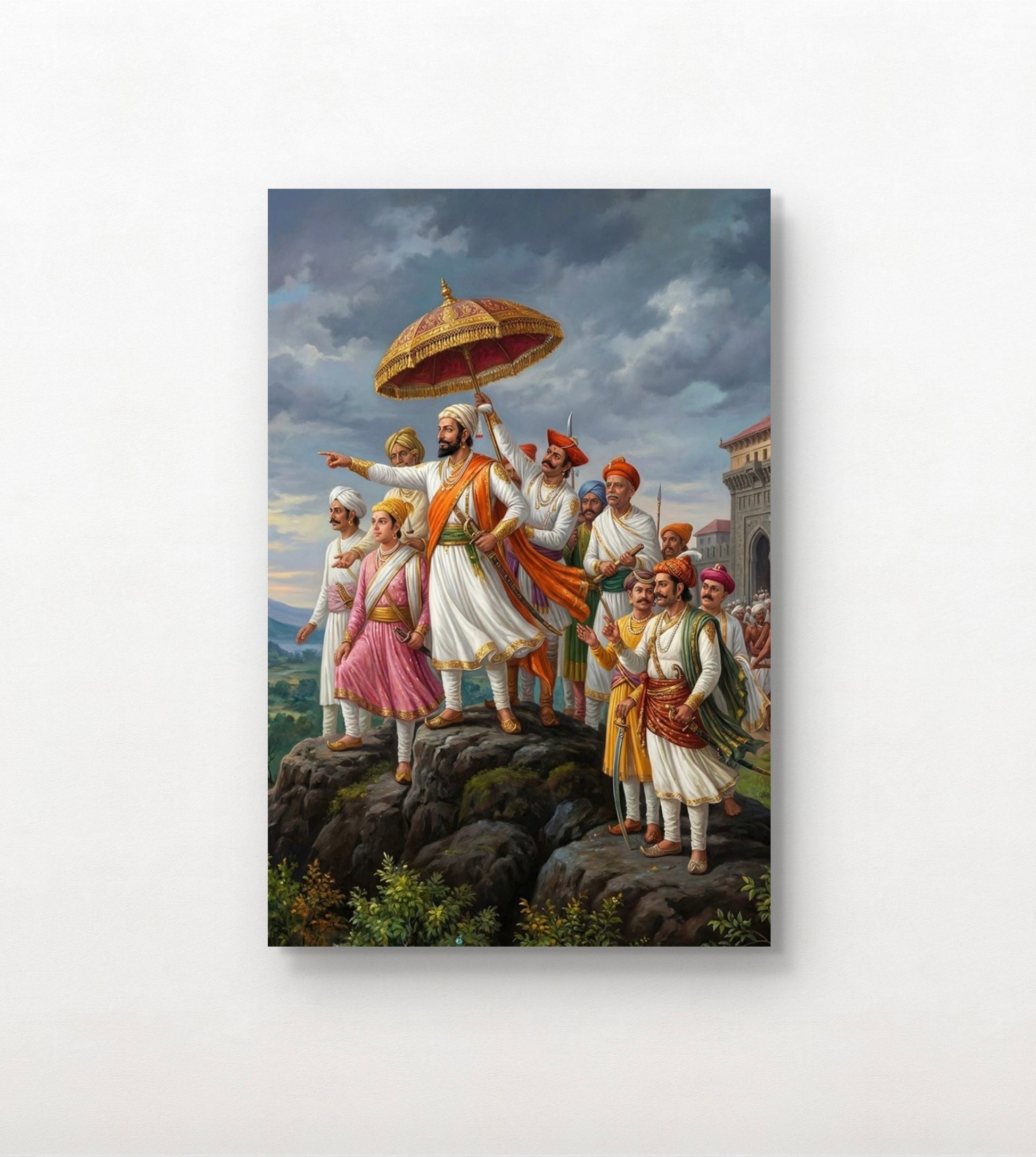 Chhatrapati Shivaji Maharaj Canvas Wall Art