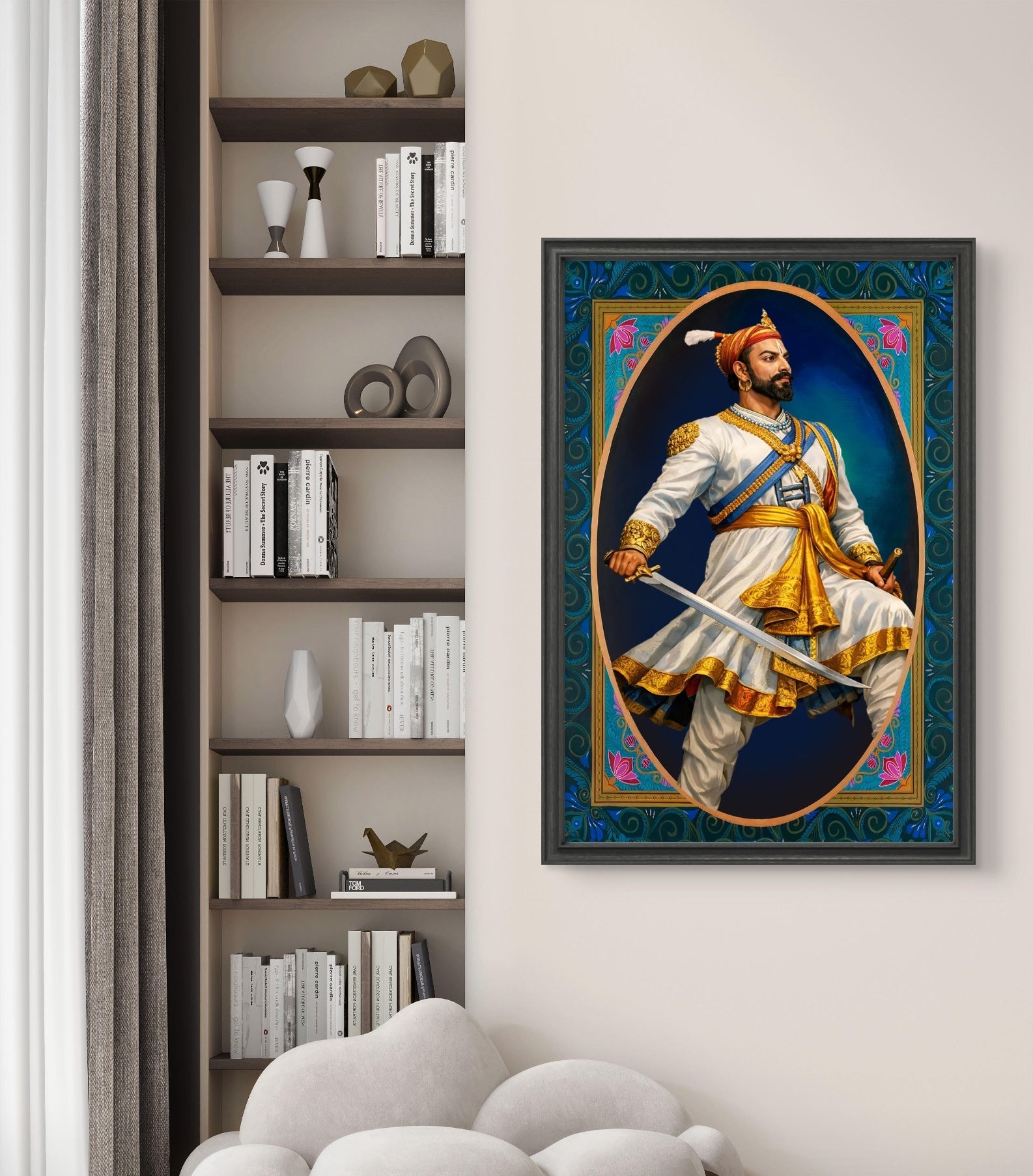 Chhatrapati Sambhaji Maharaj Canvas Wall Art