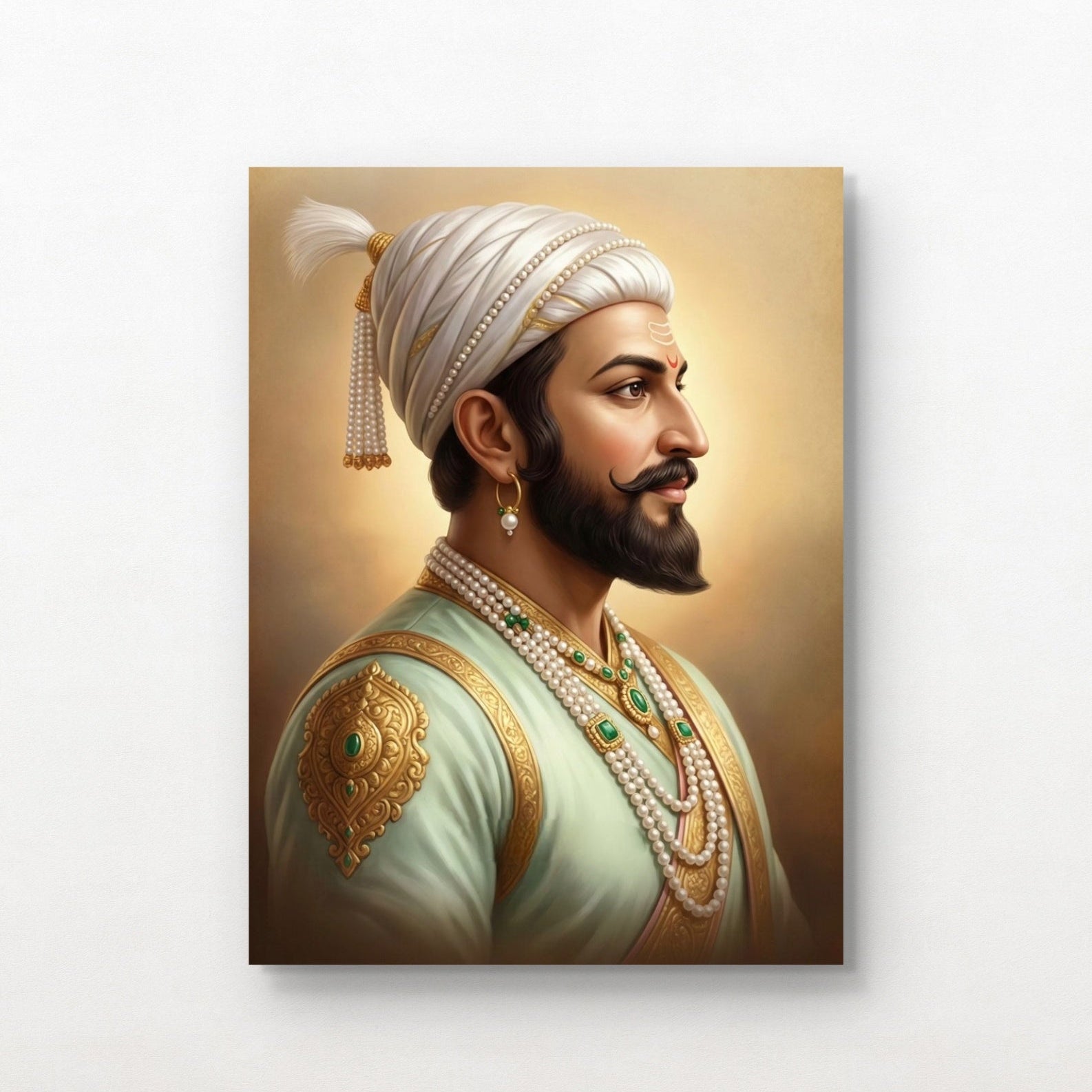 Chhatrapati Shivaji Maharaj Canvas Wall Art