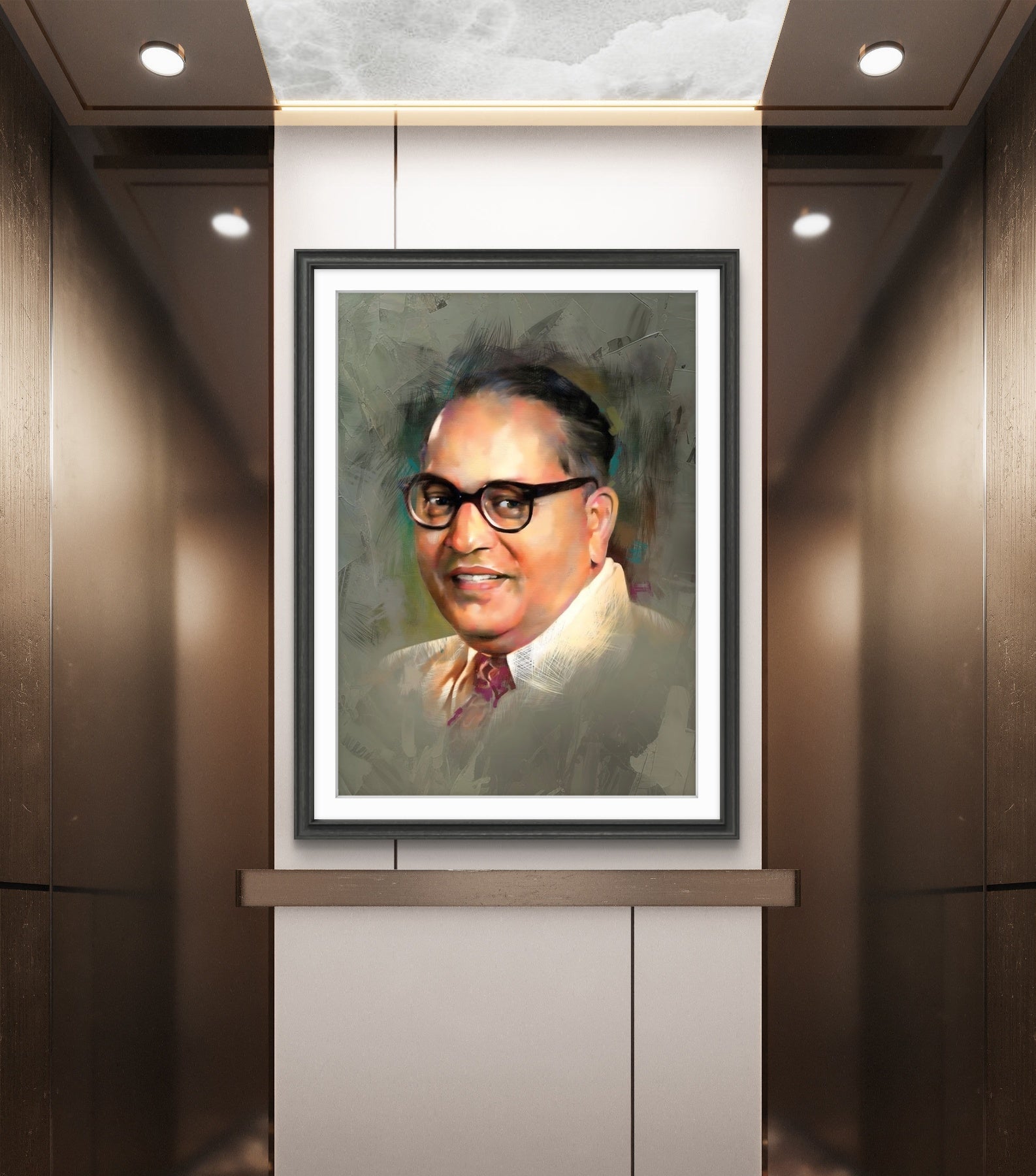 Dr. Babasaheb Ambedkar Canvas Wall Art