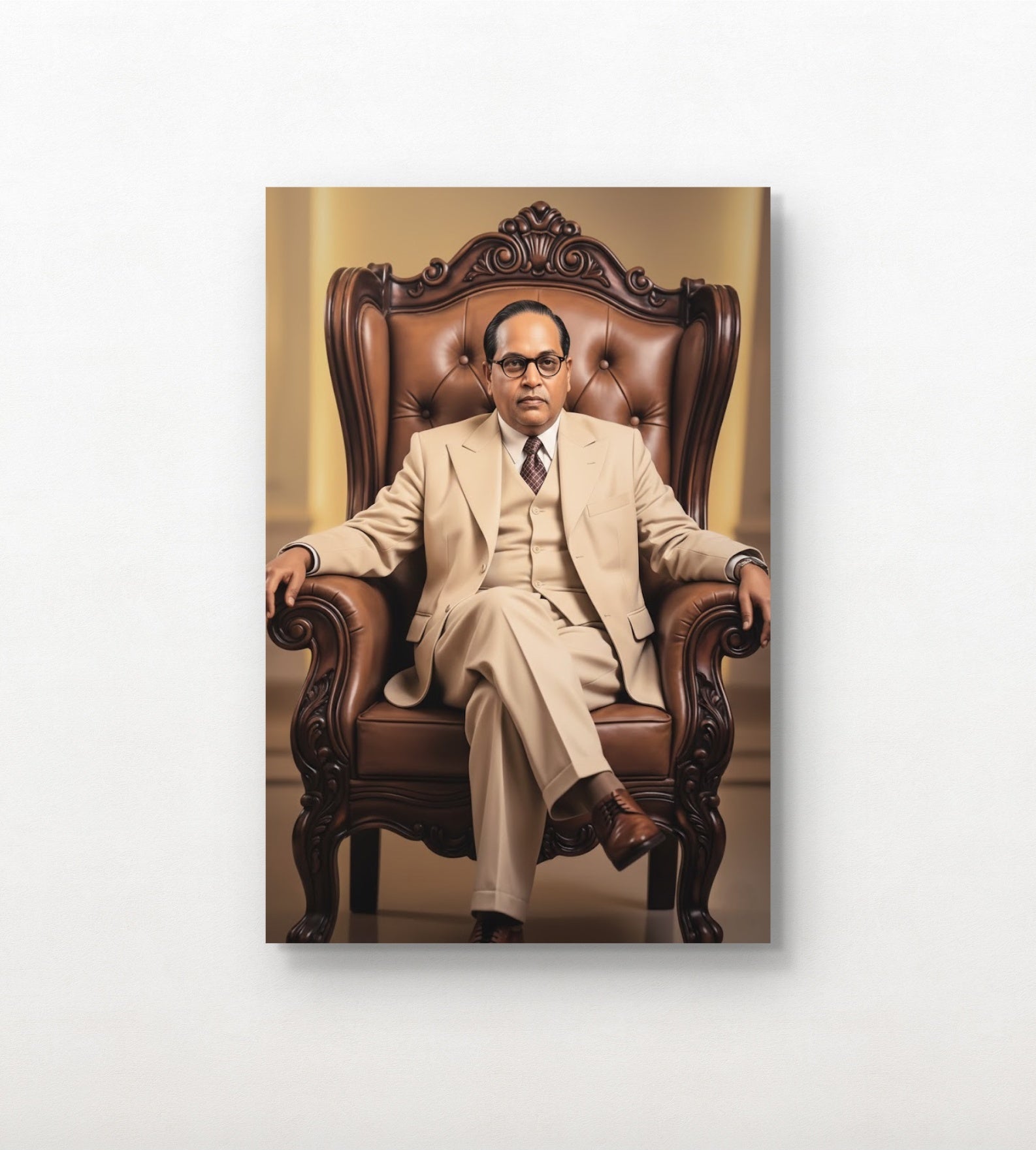 Dr. Babasaheb Ambedkar Canvas Wall Art