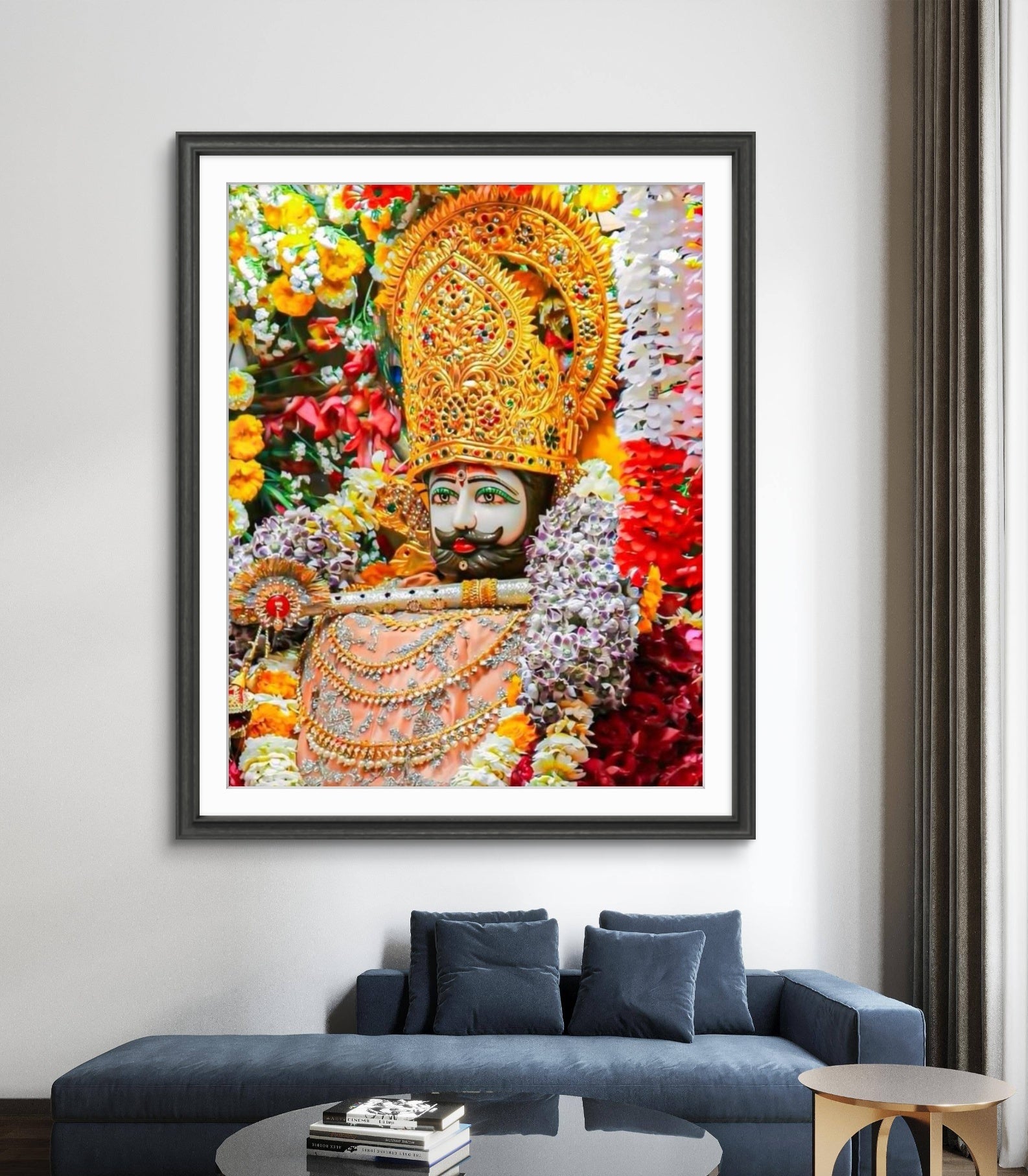 Lord Khatu Shyam Maharaj Canvas Wall Art