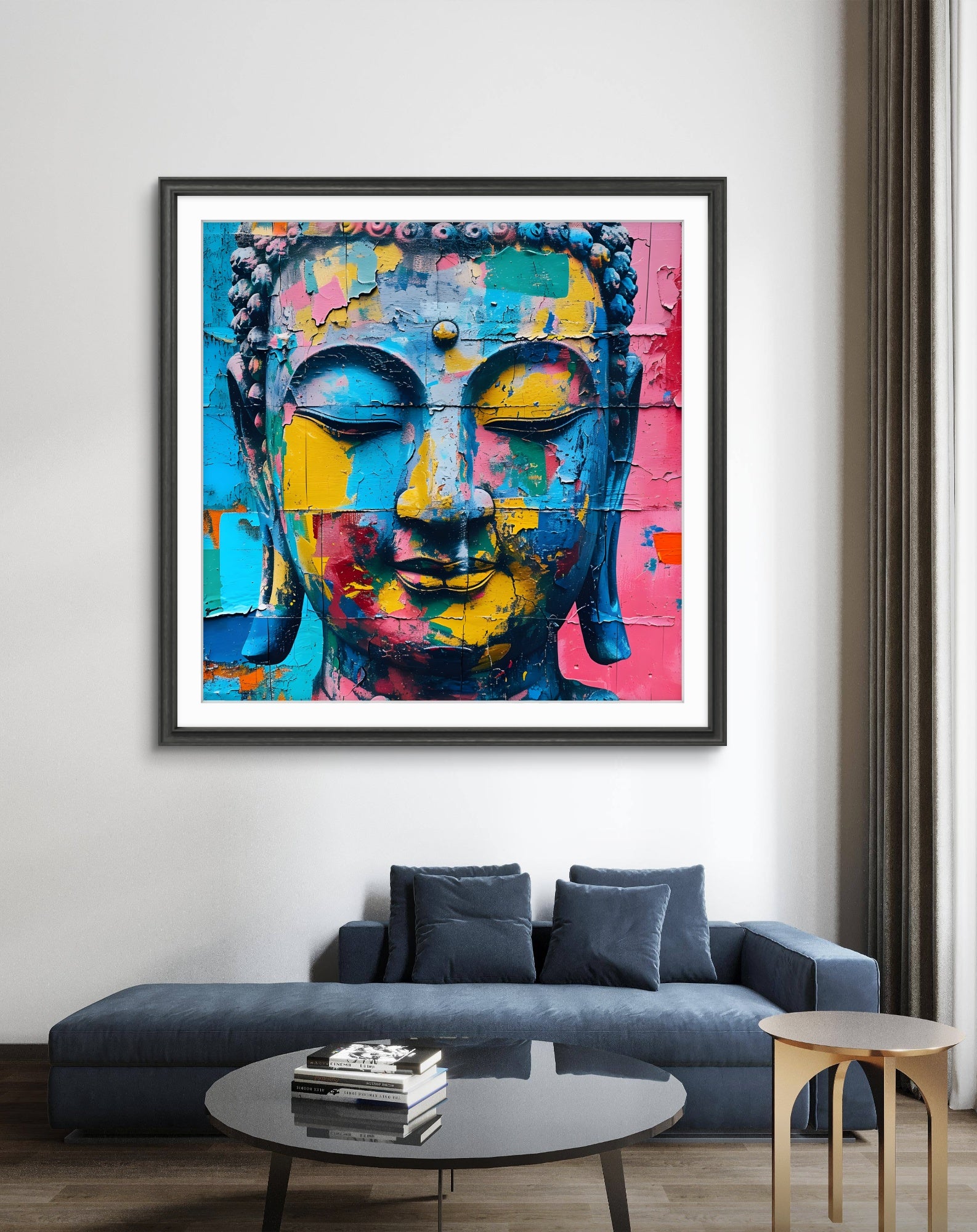 Lord Gautam Buddha Canvas Wall Art