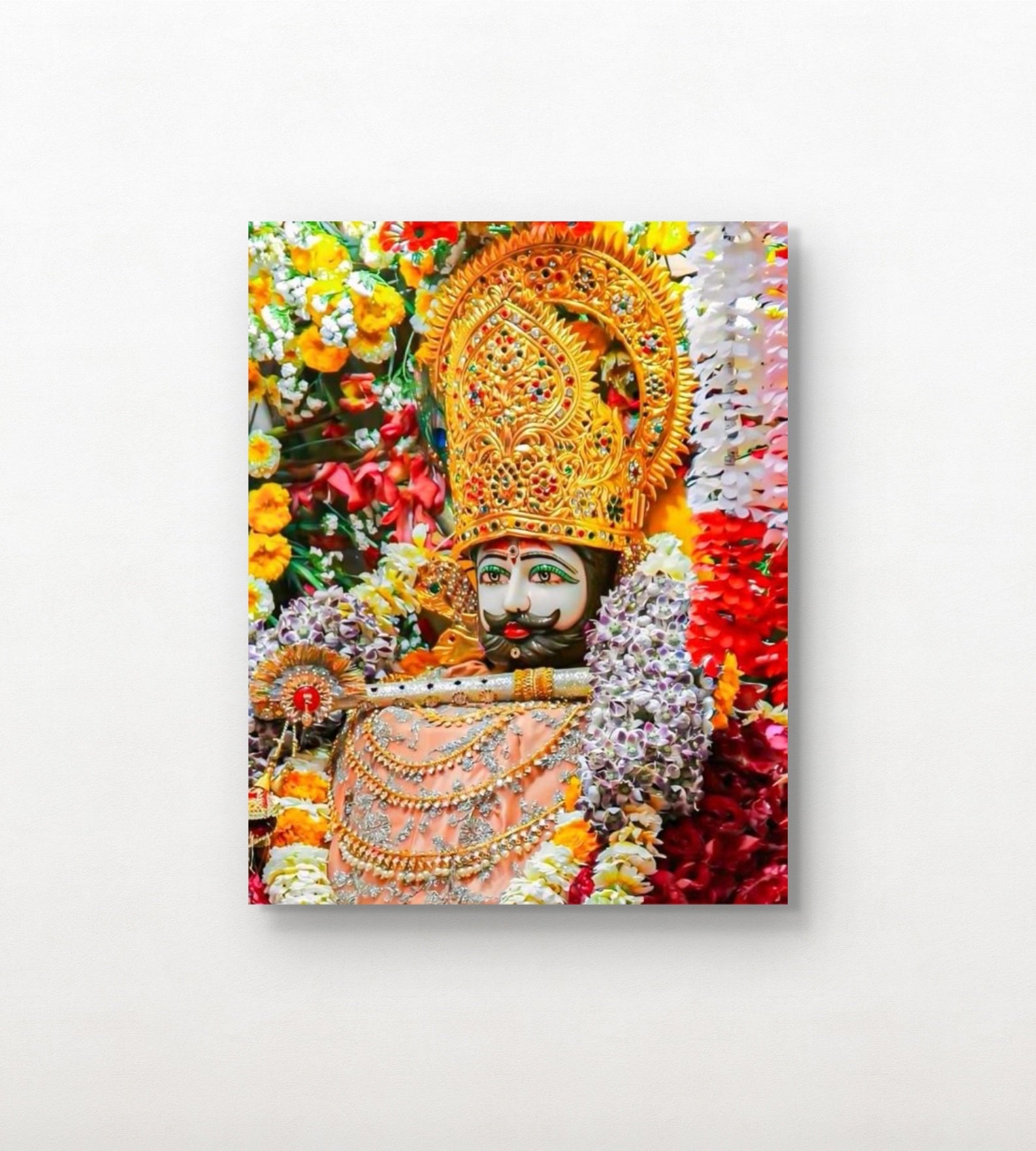 Lord Khatu Shyam Maharaj Canvas Wall Art