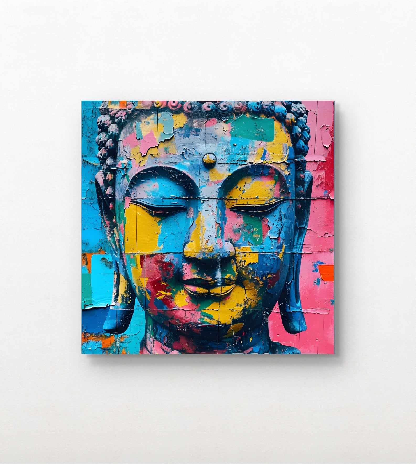 Lord Gautam Buddha Canvas Wall Art