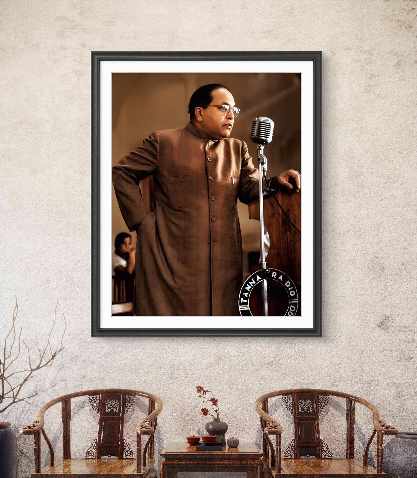 Dr. Babasaheb Ambedkar Canvas Wall Art