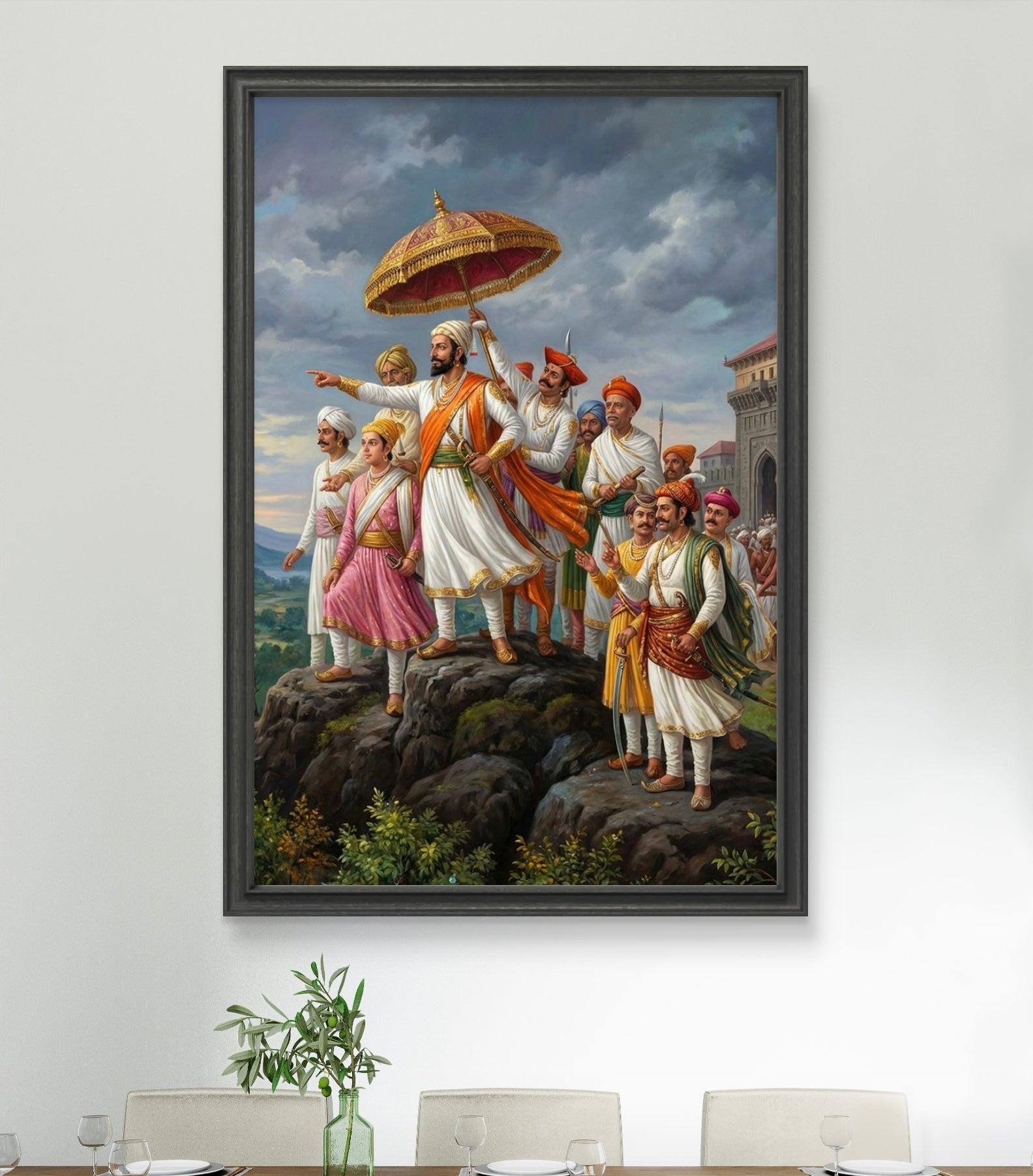 Chhatrapati Shivaji Maharaj Canvas Wall Art