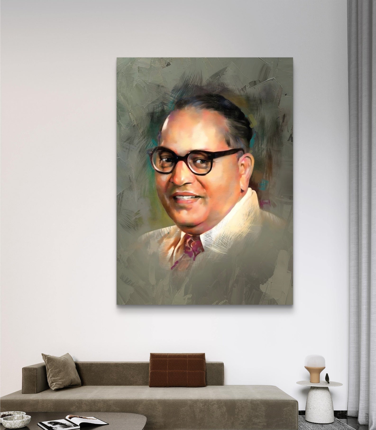 Dr. Babasaheb Ambedkar Canvas Wall Art