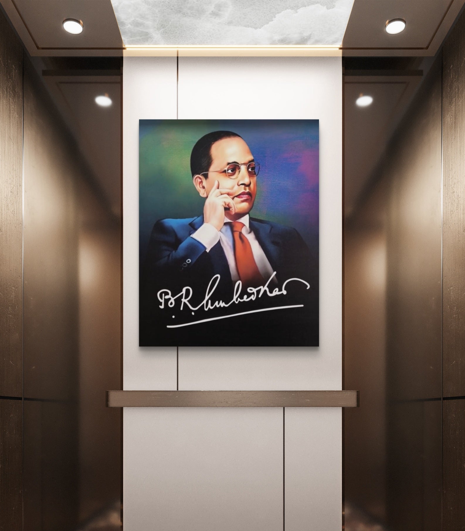 Dr. Babasaheb Ambedkar Canvas Wall Art