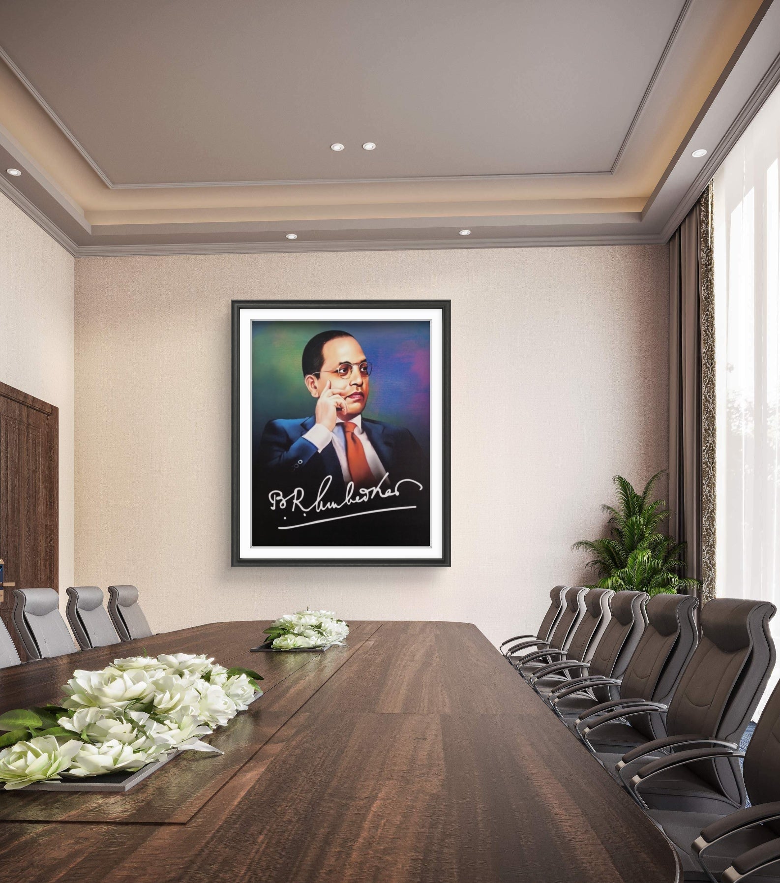 Dr. Babasaheb Ambedkar Canvas Wall Art