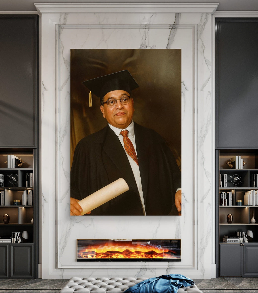 Dr. Babasaheb Ambedkar Canvas Wall Art