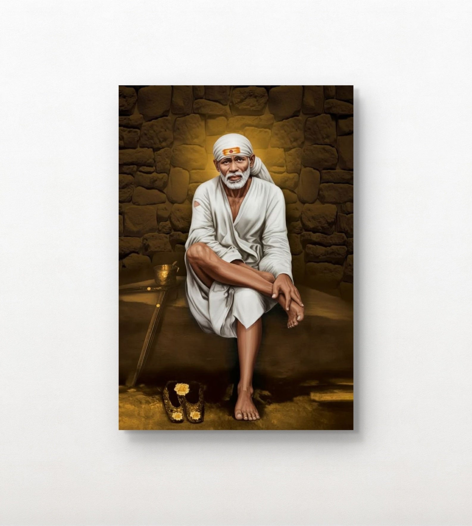 Lord Sai Baba Canvas Wall Art