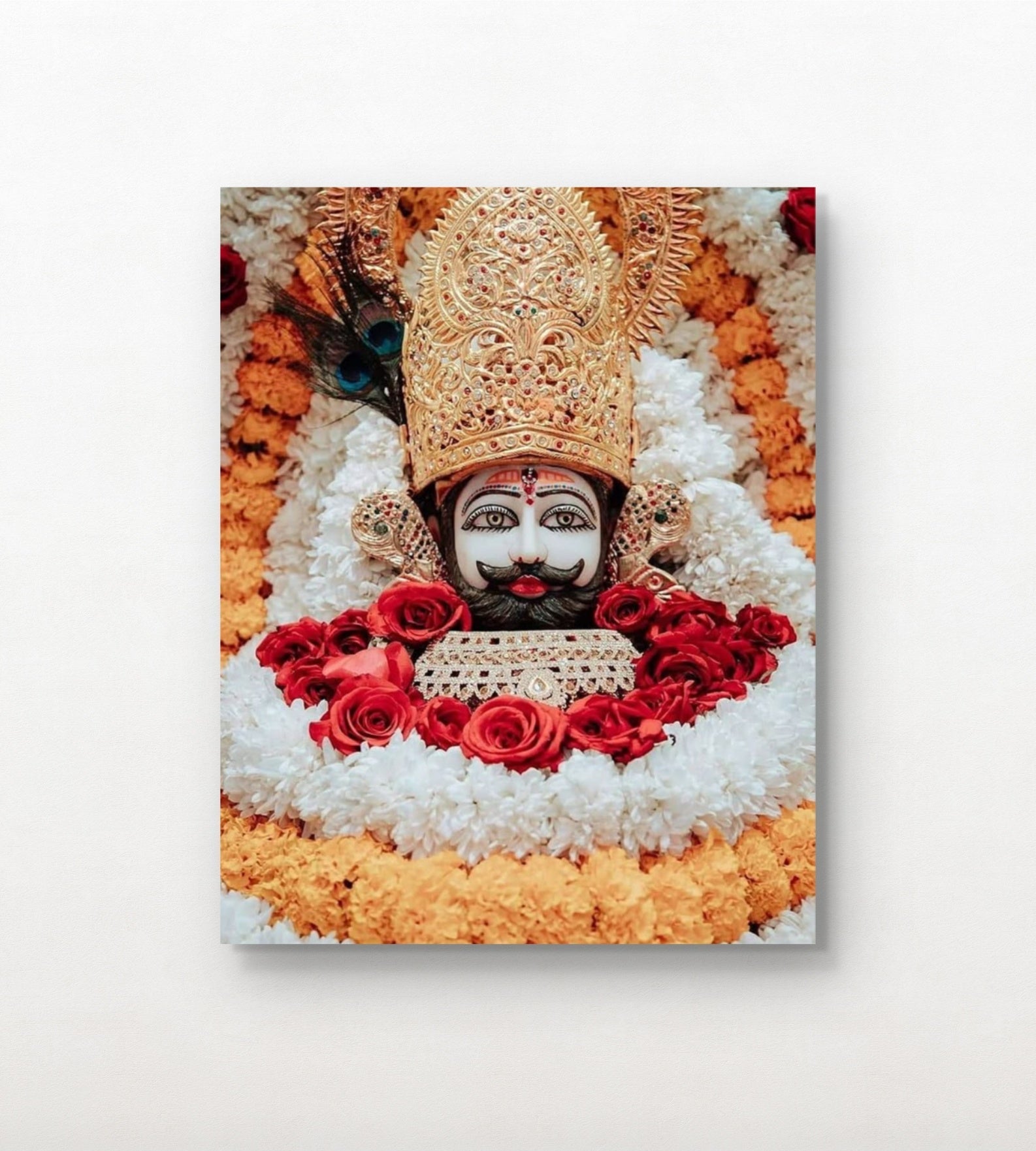 Lord Khatu Shyam Maharaj Canvas Wall Art