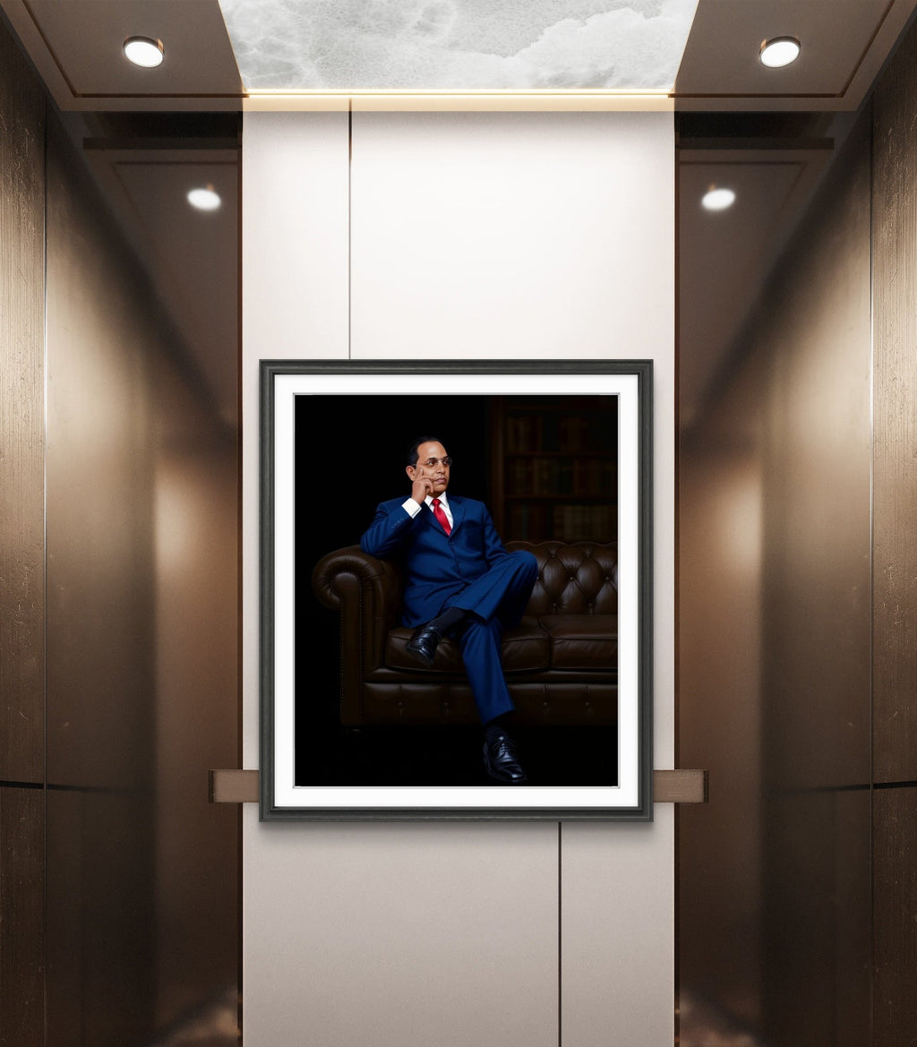 Dr. Babasaheb Ambedkar Canvas Wall Art
