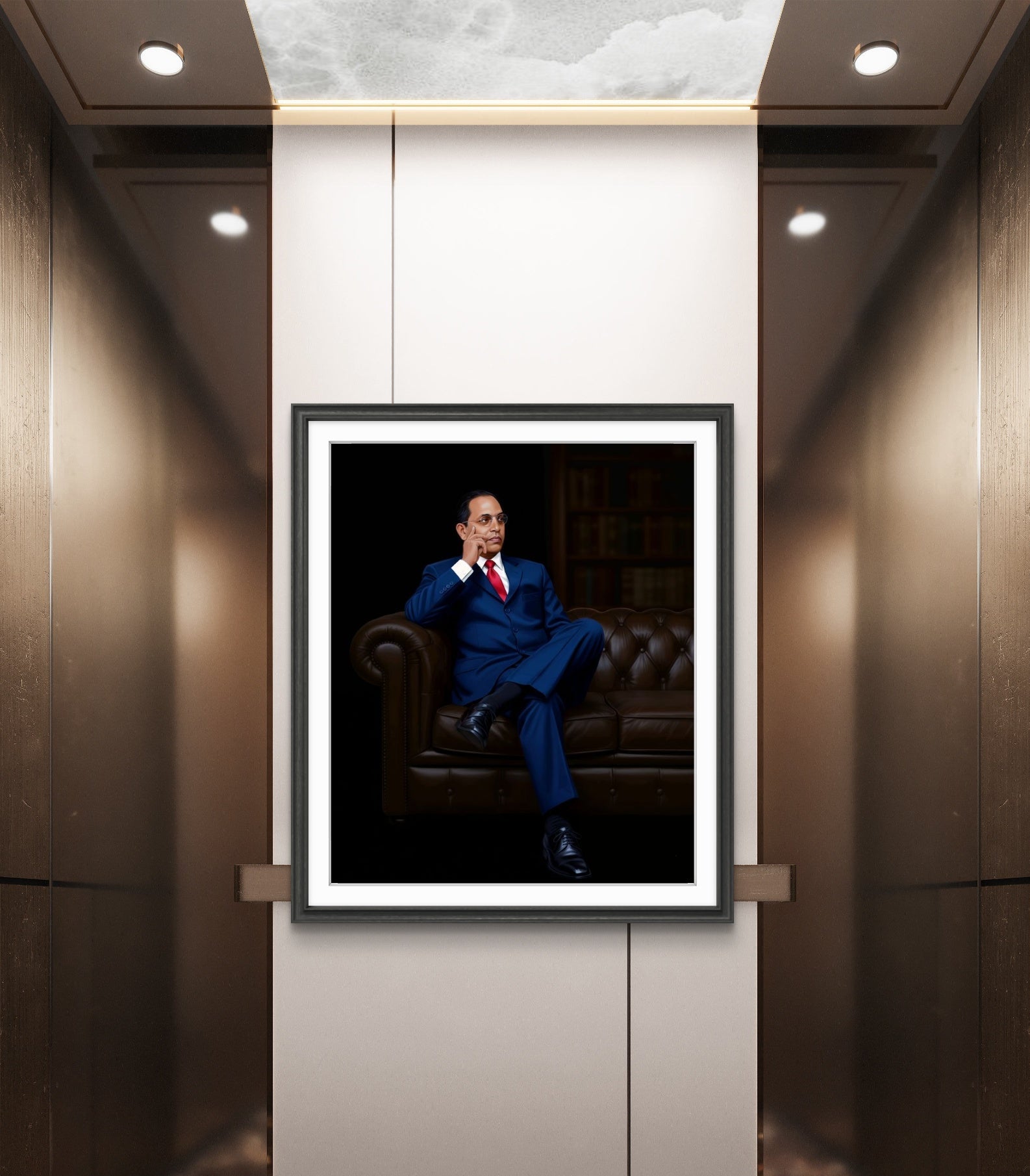 Dr. Babasaheb Ambedkar Canvas Wall Art