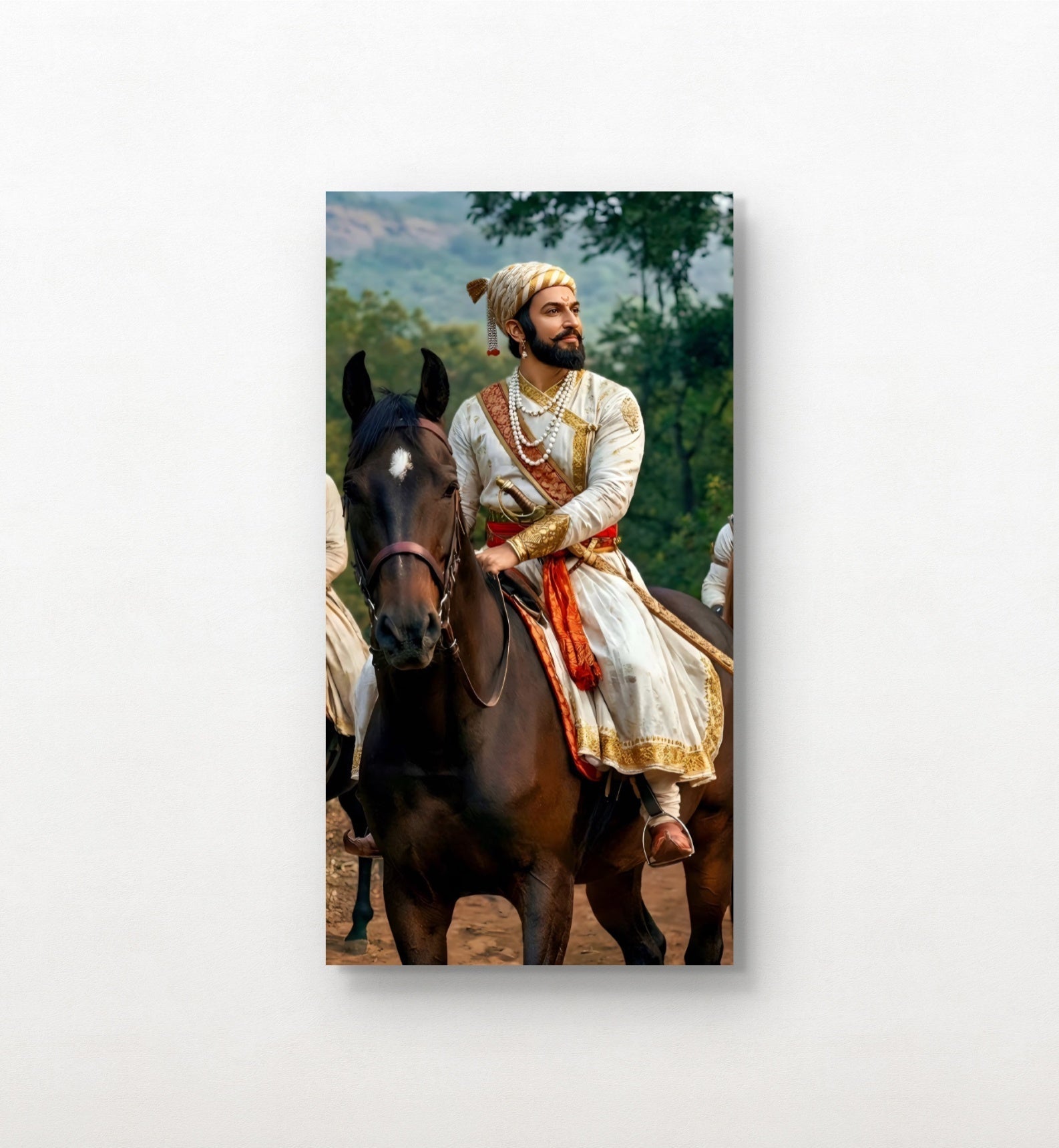 Chhatrapati Shivaji Maharaj Canvas Wall Art