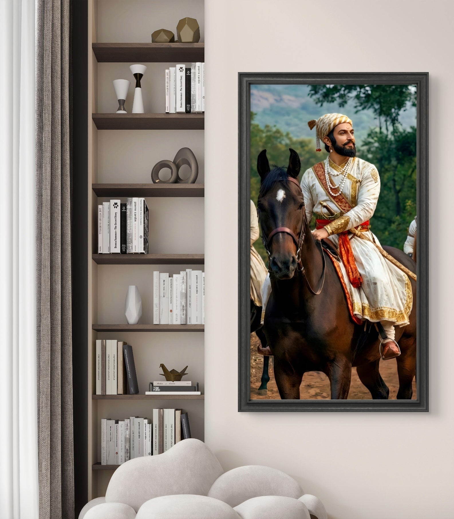Chhatrapati Shivaji Maharaj Canvas Wall Art